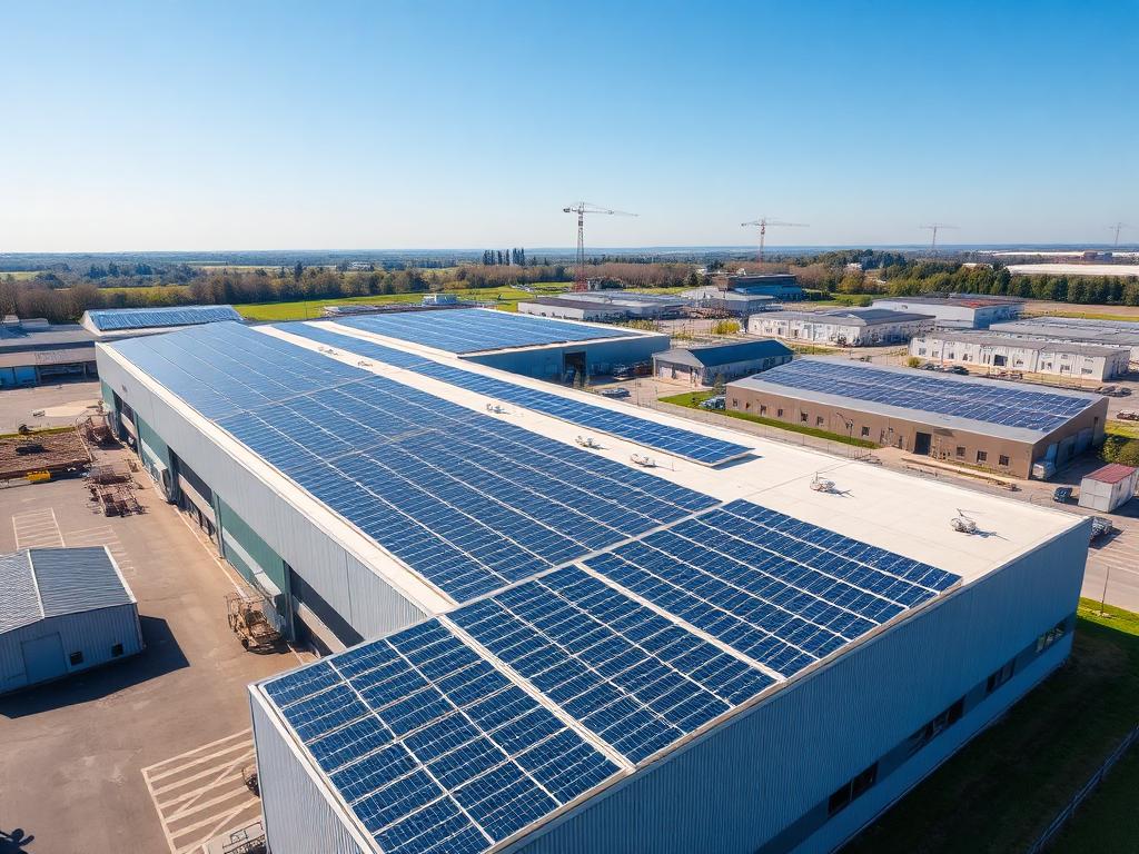 Gewerbeanlage 95 kWp Eigenverbrauch in Peine
