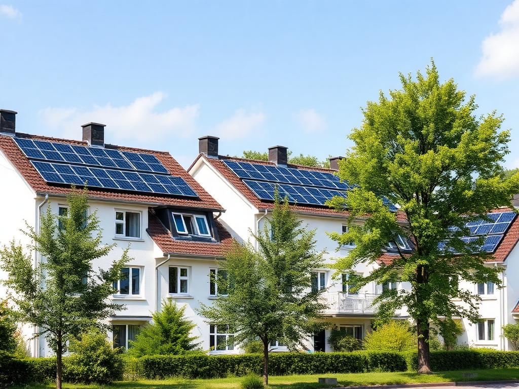 Mieterstromprojekt 45 kWp Mehrfamilienhaus in Braunschweig